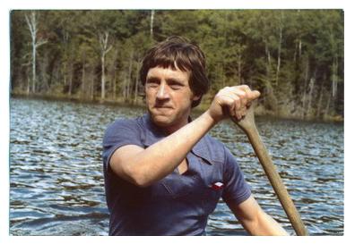 На озере в окрестностях городка Morin Heights (64 км от Монреаля). 
Канада, июль 1976 г.