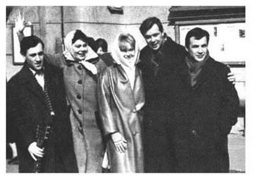 Во время гастролей в Ленинграде,
апрель 1965 г.