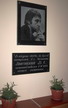 Шимкент (ранее - Чимкент), Казахстан. Уголок памяти поэта в гостинице «Ордабасы» (ранее - «Восход»), где он останавливался в августе 1970 года. Фото - Марс Садыков (Шимкент), 2008 г.