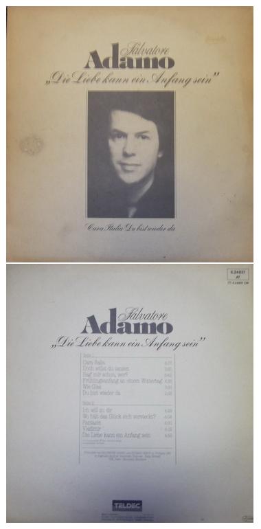 Salvatore Adamo. Die Liebe kann ein Anfang sein. 1981
